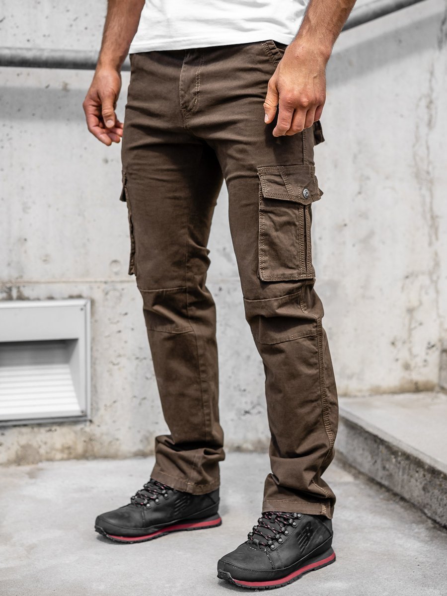 cargo pants with belt
