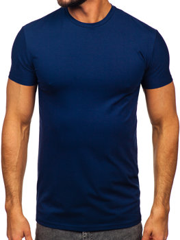 Men's Basic T-shirt Navy Blue Bolf MT3001 