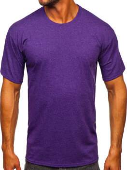 Men's Basic T-shirt Violet Bolf B10