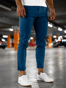 blue chino pants mens
