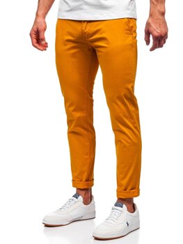 Men's Chino Pants Orange Bolf 1146