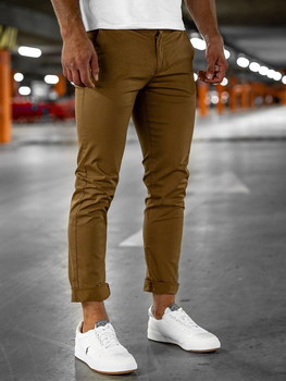 orange chinos mens