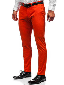orange chinos mens