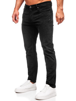 Men's Corduroy Pants Black Bolf KA9916