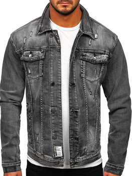Men's Denim Jacket Grey Bolf MJ500G