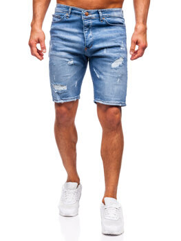 Men's Denim Shorts Blue Bolf 0365