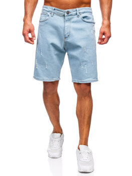 Men's Denim Shorts Blue Bolf 0634