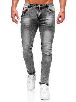 Men's Jeans Regular Fit Black Bolf HY1053