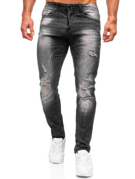 Men's Jeans Regular Fit Black Bolf MP002N