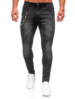 Men's Jeans Regular Fit Black Bolf TF098