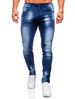 Men's Jeans Regular Fit Navy Blue Bolf MP019BS