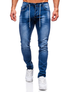 Men's Jeans Regular Fit Navy Blue Bolf MP021B