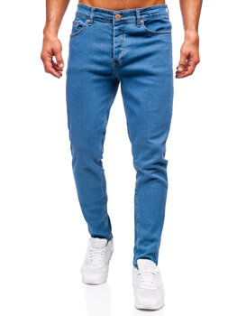 Men's Jeans Slim Fit Navy Blue Bolf 6455