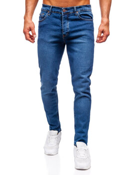Men's Jeans Slim Fit Navy Blue Bolf 6482