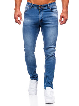Men's Jeans Slim Fit Navy Blue Bolf 6767
