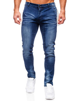 Men's Jeans Slim Fit Navy Blue Bolf MP0091BS