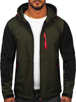 Men's Lightweight Softshell Jacket Khaki Bolf HSS039