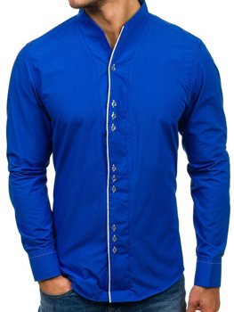 Men's Long Sleeve Shirt Cobalt Bolf 5720