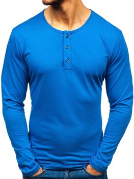 Men's Long Sleeve Top Blue Bolf 1114