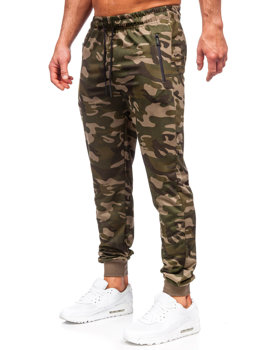 Men's Military Jogger Sweatpants Green Bolf JX6185