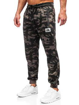 Men's Military Jogger Sweatpants Khaki Bolf JX6186