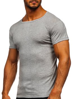Men's Plain T-shirt Grey Bolf NB003