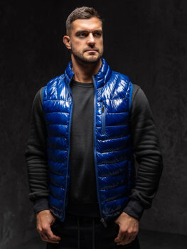 Men’s Quilted Gilet Blue Bolf R0109AA1