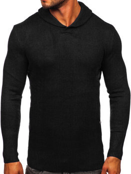 Men's Stand Up Sweater Black Bolf MM6018