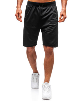 Men's Sweat Shorts Black Bolf DK01