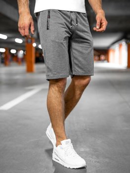 Men's Sweat Shorts Graphite Bolf JX505