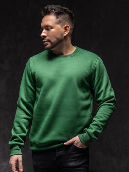 Men's Sweatshirt Green Bolf 2001A1
