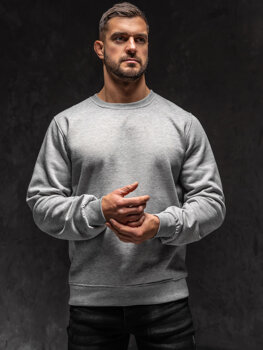 Men's Sweatshirt Grey Bolf 2001A1