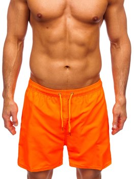Men's Swimming Shorts Orange Bolf YW02001