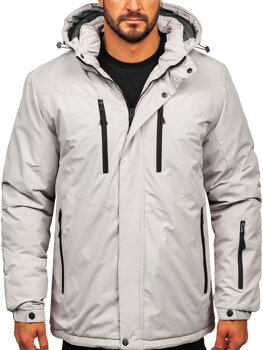Men's Winter Jacket Grey Bolf 22M320