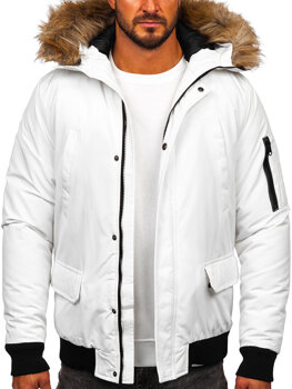 Men's Winter Jacket White Bolf 2019A