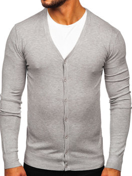Men's Zip Sweater Grey Bolf YY06