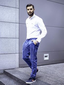 Outfit No. 280 - Watch, Elegant Shirt, Chinos, Shoes 