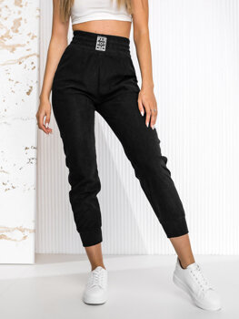 Women’s Striped Sweatpants Black Bolf W7858