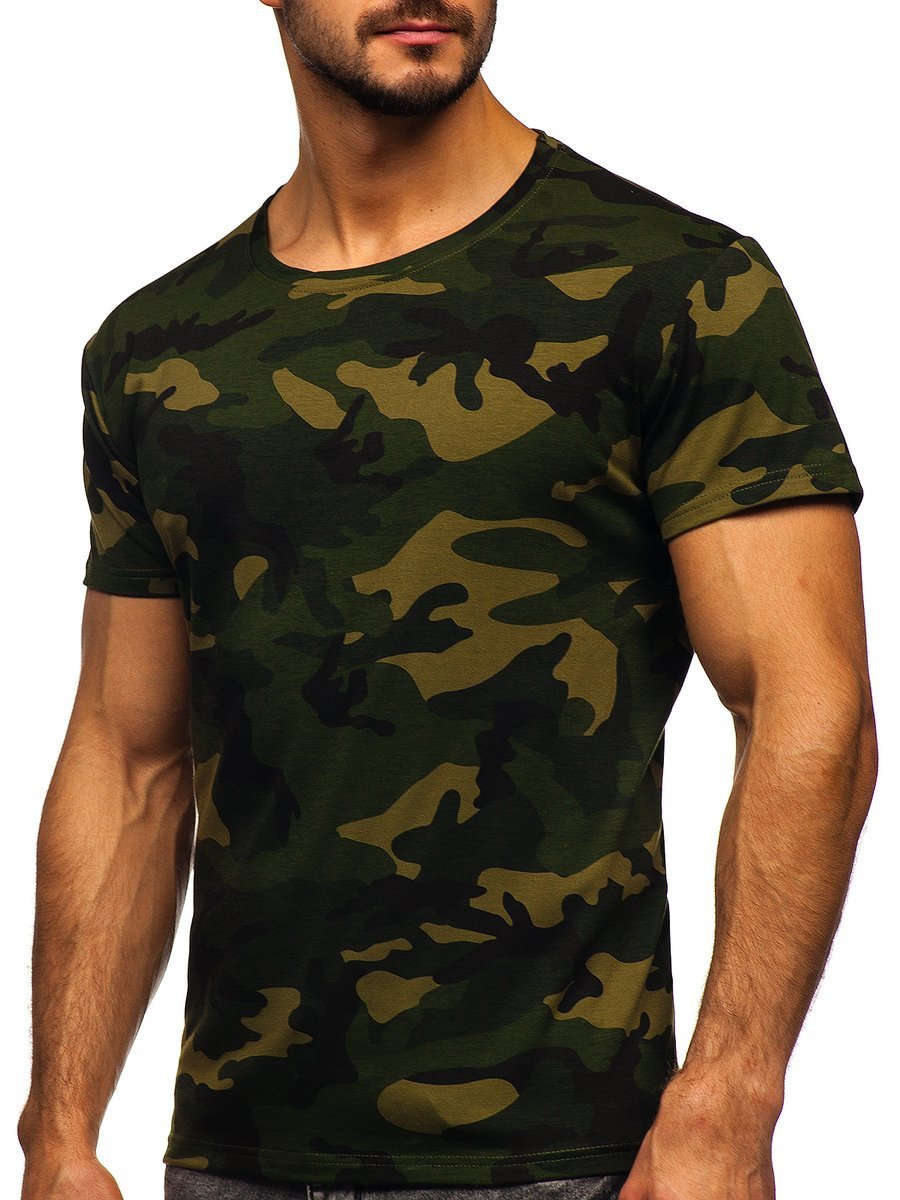 camouflage t shirt men