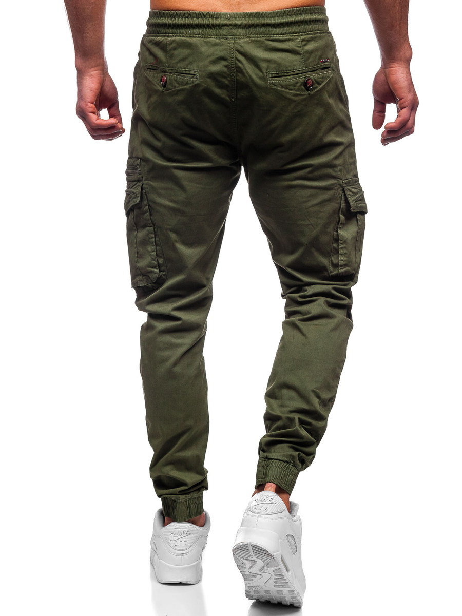 green sweatpants mens