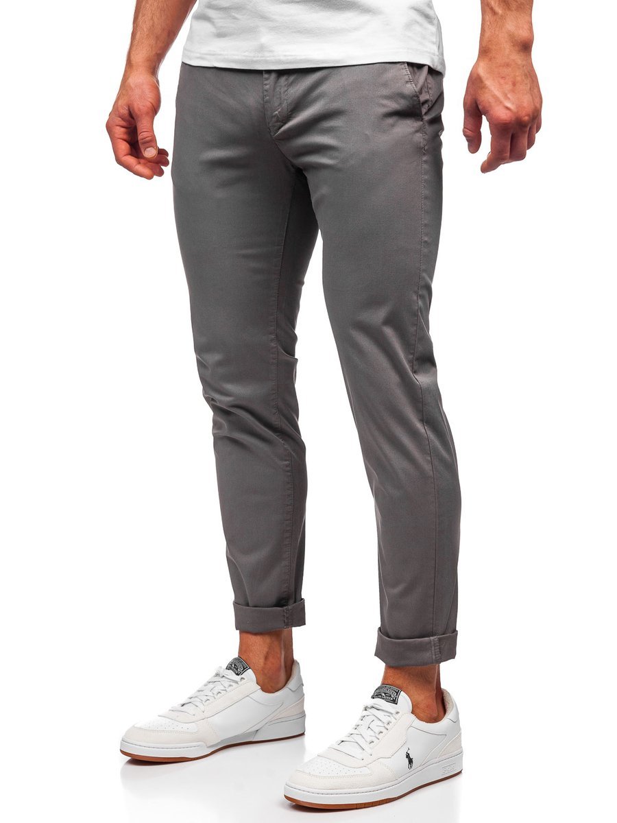 grey chino pants