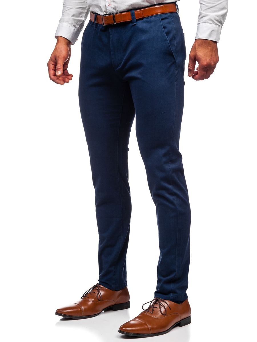 indigo chinos
