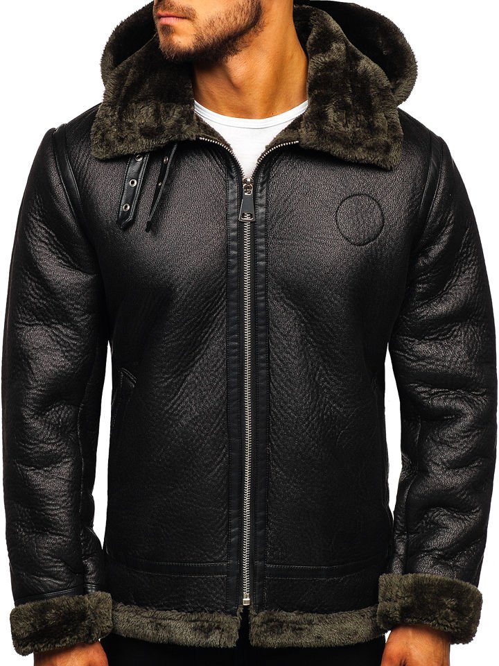 leather sheepskin jacket