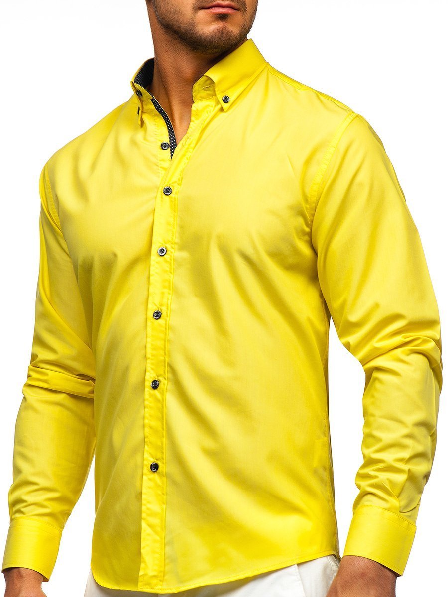 Long Sleeve Shirt Yellow Bolf 20716 YELLOW