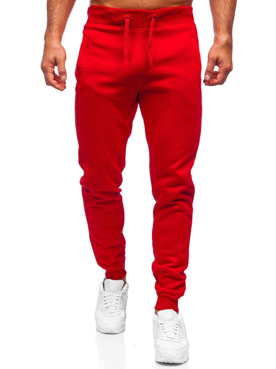 Men's Sweatpants Red Bolf XW01-A RED