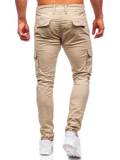 Men's Cargo Pants Beige Bolf J701