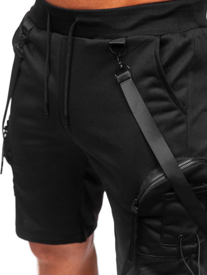 Men's Cargo Shorts Black Bolf HS7179