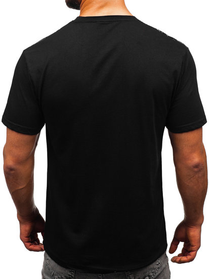 Men's Cotton T-shirt Black Bolf 14722