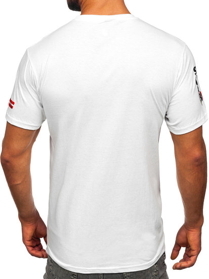 Men's Cotton T-shirt White Bolf 14709