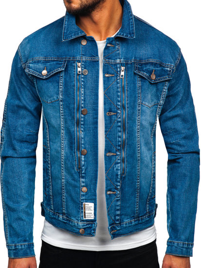 Men's Denim Jacket Blue Bolf MJ508B